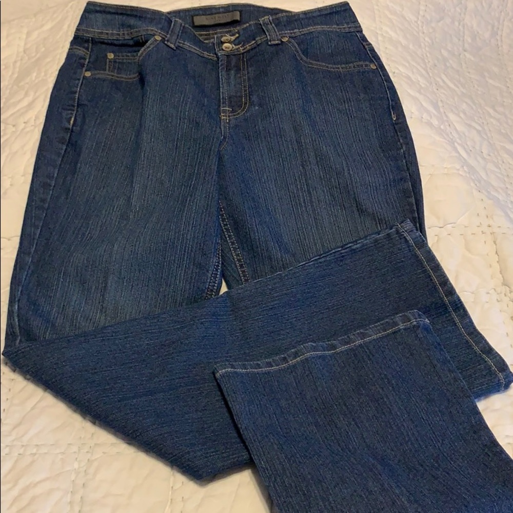 Nine West denim jeans. Bootcut size 8